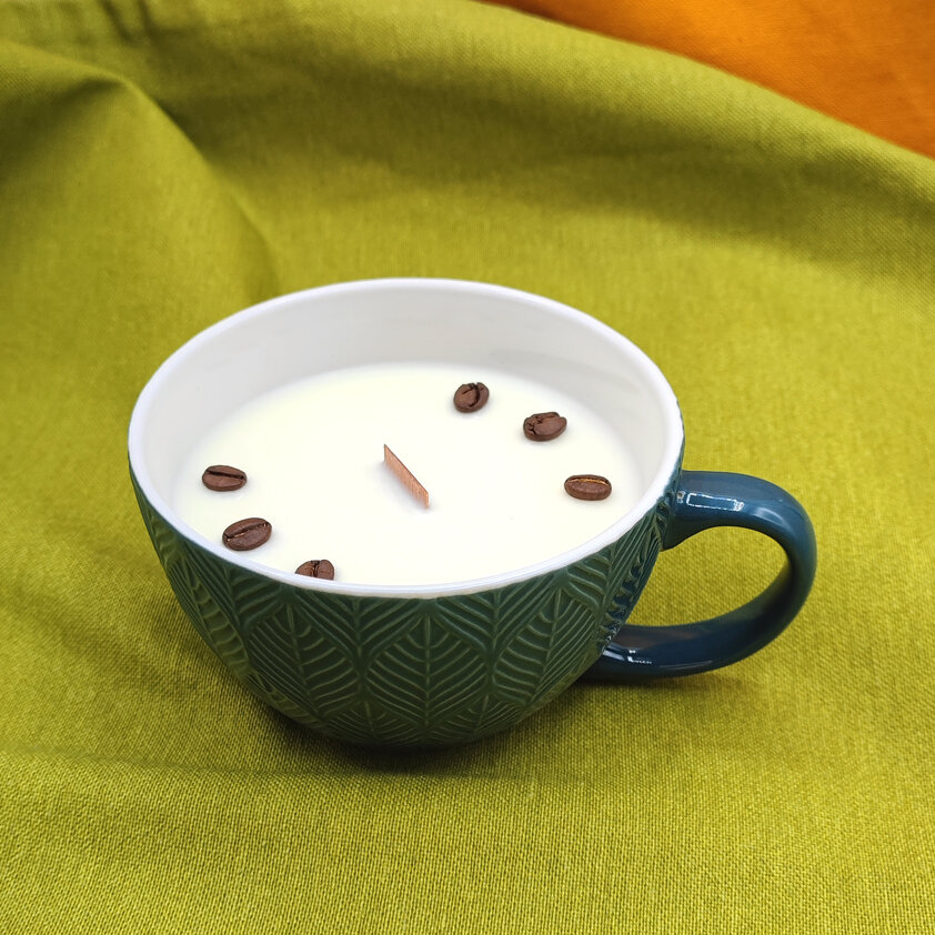 Vela aromática Capuchino Happy Coffee - Imagen 5