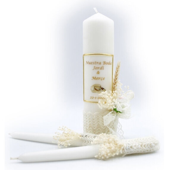 velas para bodas