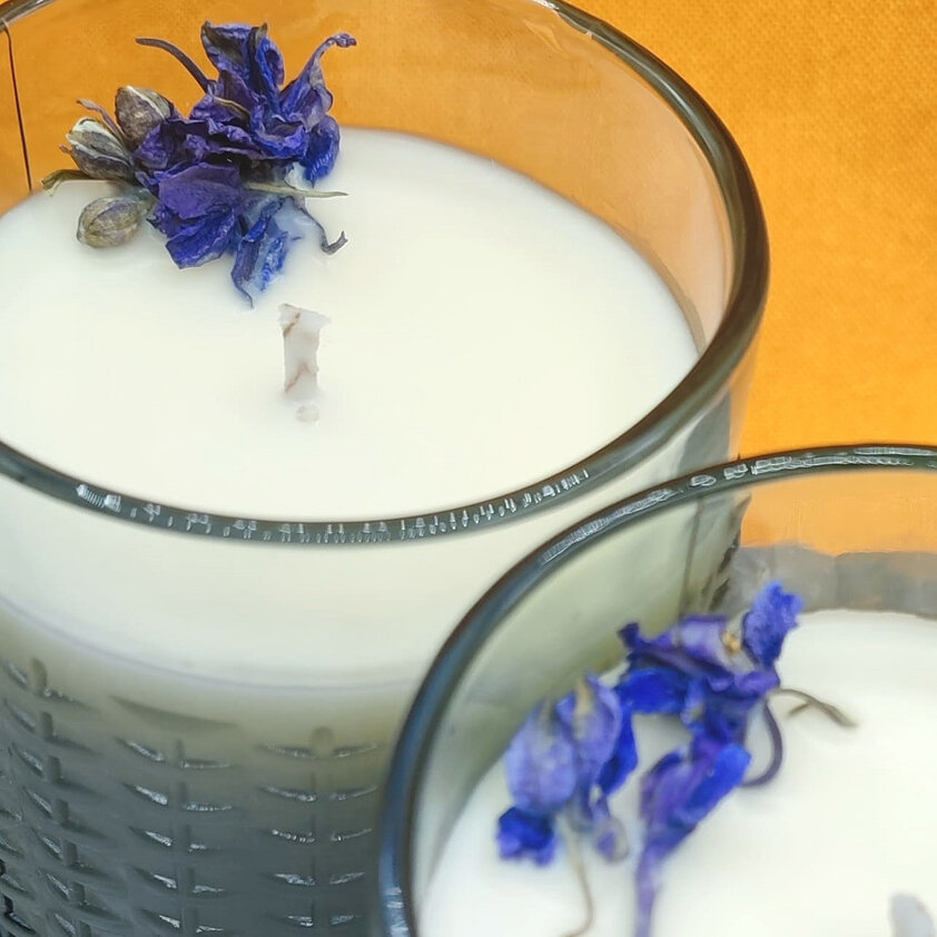 Vela aromática Flor de algodón Lara - Imagen 3