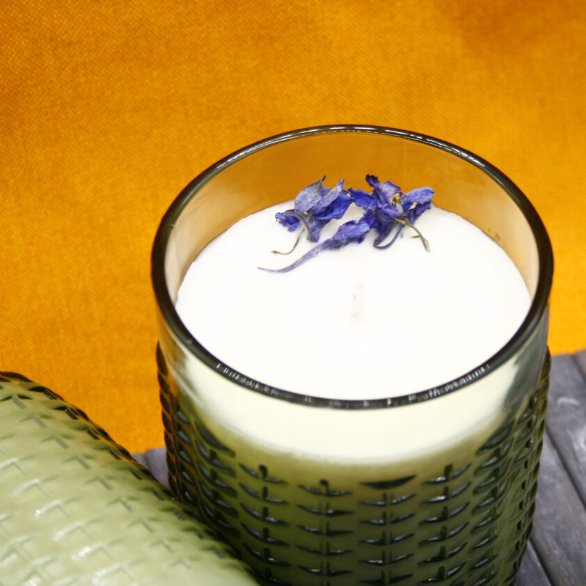 Vela aromática Flor de algodón Lara - Imagen 5