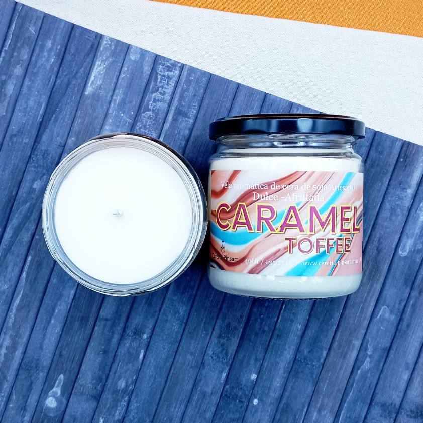 Vela tarro - Caramel Toffee - Imagen 3