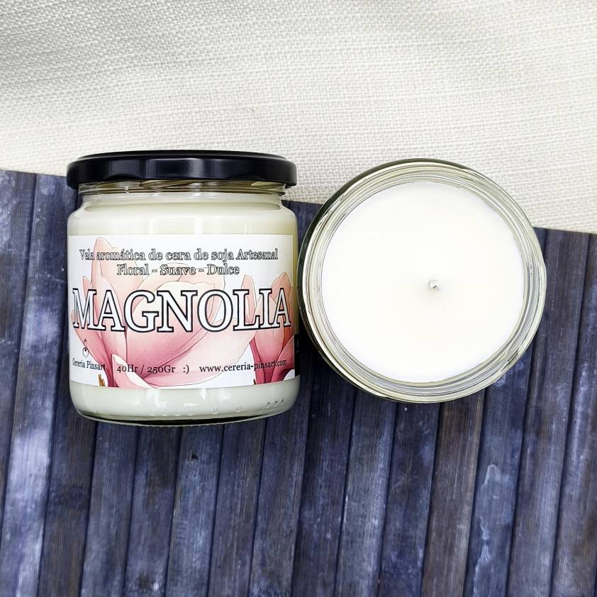 Vela tarro - Magnolia - Imagen 3